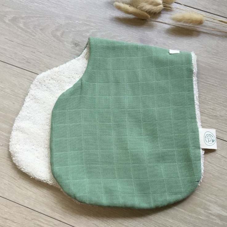 Bavoir d’épaule en coton bio