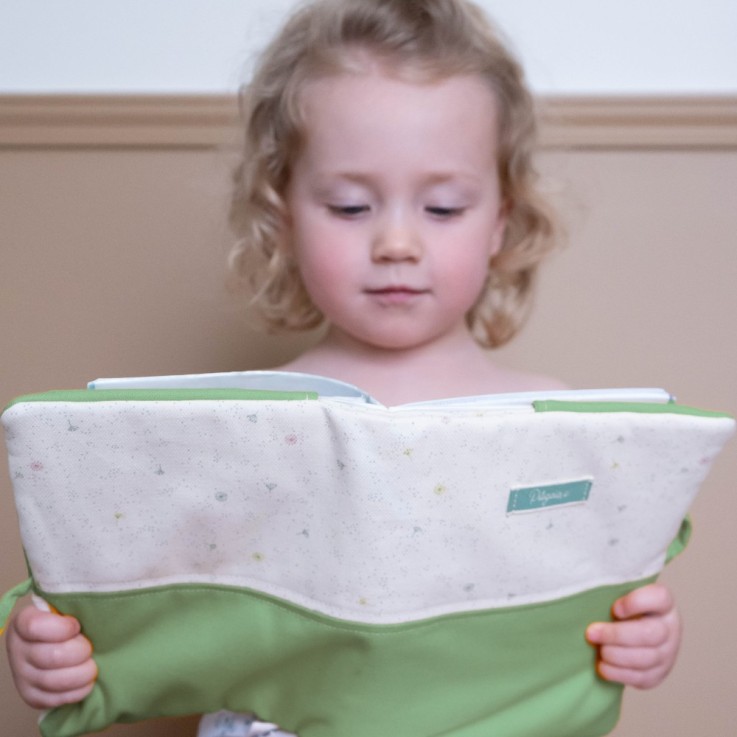 Protège carnet de santé en coton bio