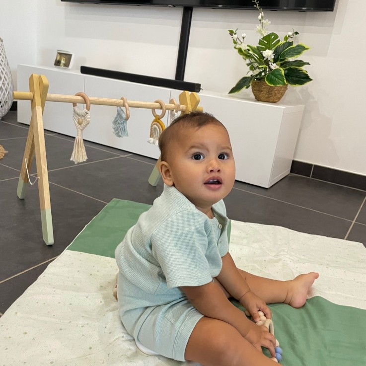 Tapis d'éveil en coton bio