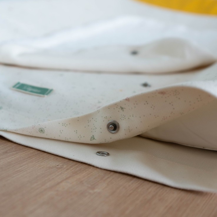 Housse de matelas à langer en coton bio