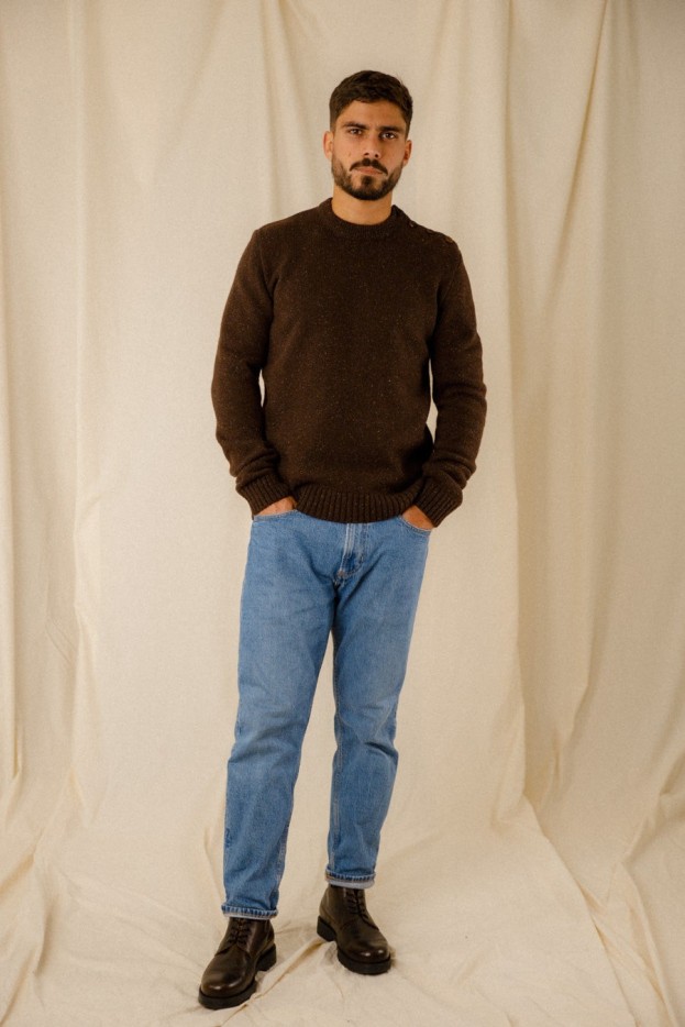 Pull unisexe Andreas laine mérinos