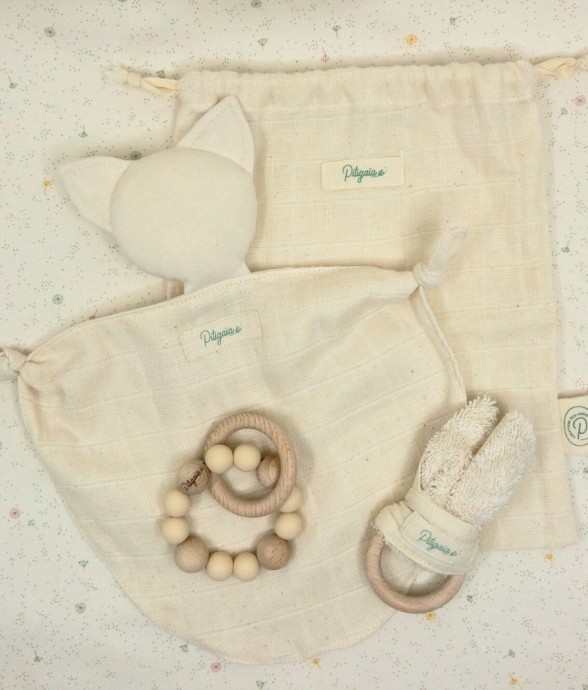 Pochon trio d'éveil pour bébé