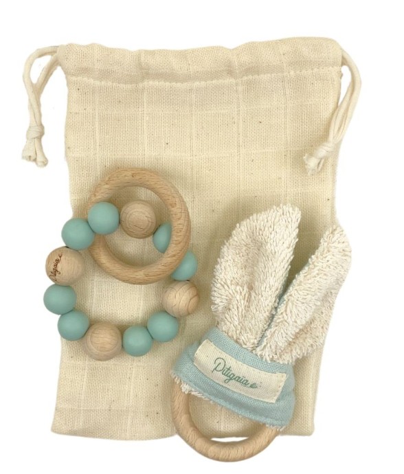 Pochon duo d'éveil : Hochet...