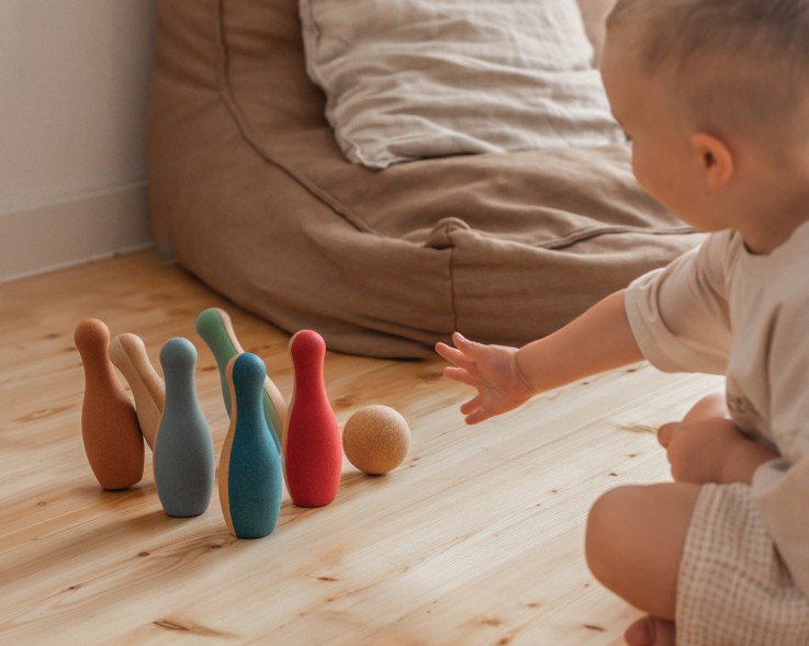 Set de bowling enfant 6 quilles et 1 balle