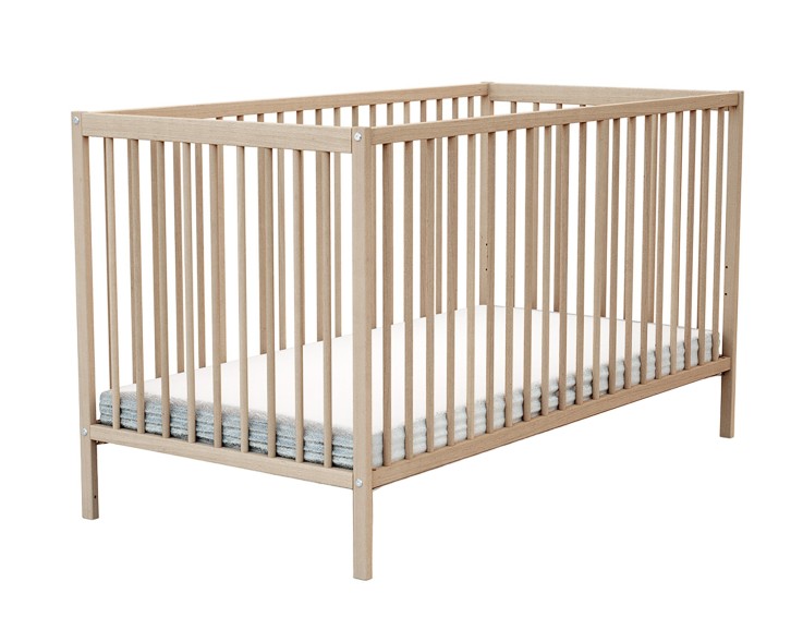 Lit bébé en bois ESSENTIEL 70 x 140 cm