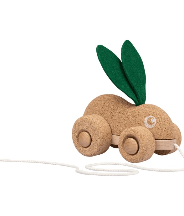 Lapin à tirer en liège