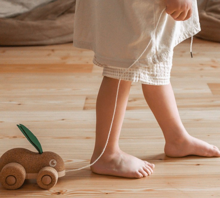 Lapin à tirer en liège