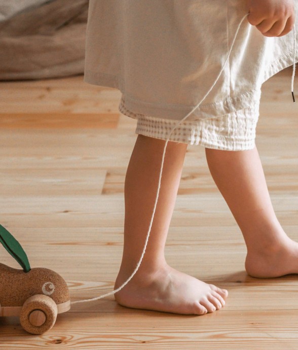 Lapin à tirer en liège