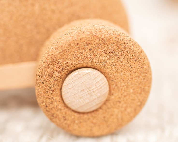 Lapin à tirer en liège