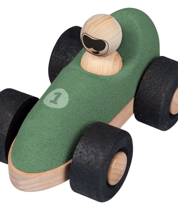 Voiture de course en liège