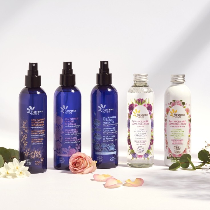 Eau micellaire démaquillante au Bleuet (200ml) Bio
