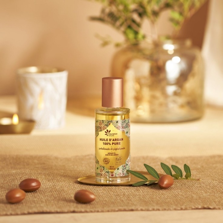 Huile d'argan 100% pure (50ml) Bio