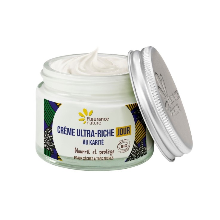 Crème de jour ultra-riche au karité (50ml) Bio