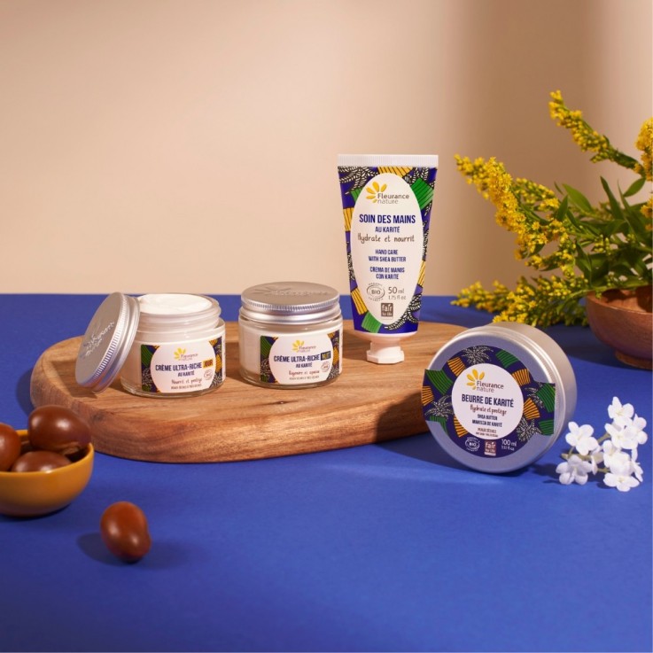 Crème de jour ultra-riche au karité (50ml) Bio