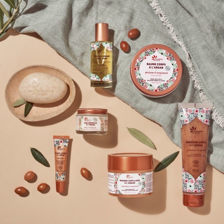 Soin généreux visage à l'argan (50ml) Bio