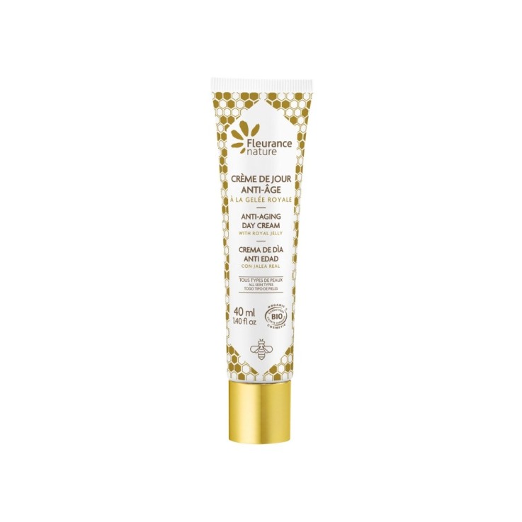 Crème de jour anti-âge à la Gelée royale (40ml) Bio
