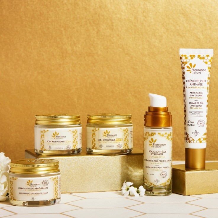 Crème de jour anti-âge à la Gelée royale (40ml) Bio