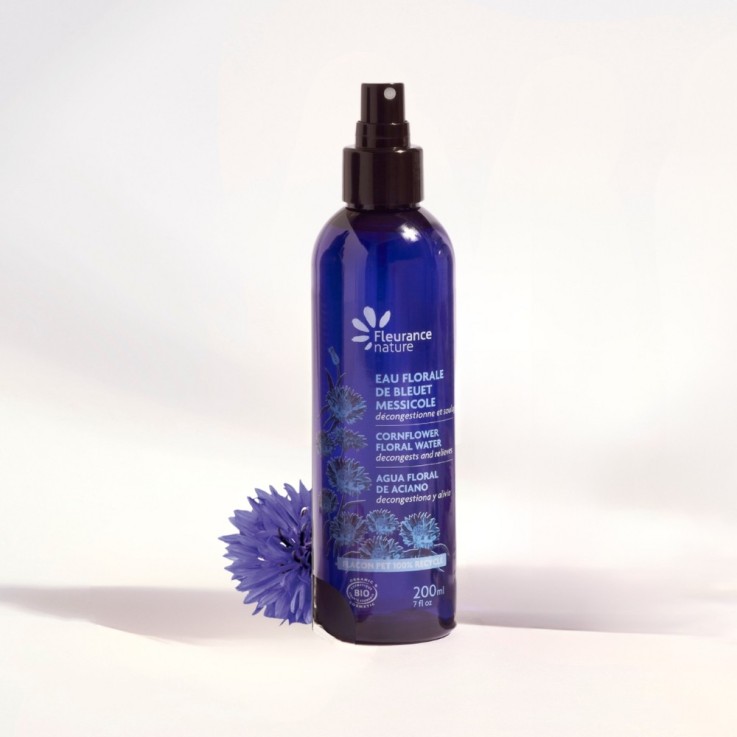 Eau florale de Bleuet messicole (200ml) Bio