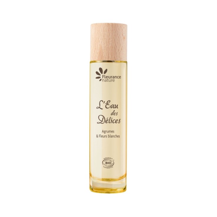 L'Eau des Délices Agrumes & Fleurs blanches (50ml) Bio