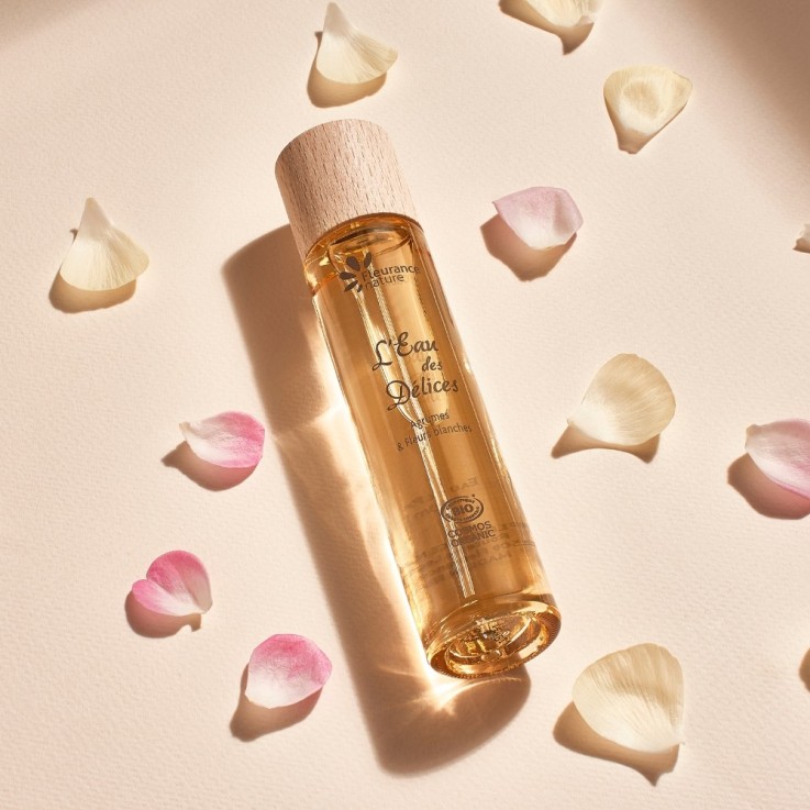 L'Eau des Délices Agrumes & Fleurs blanches (50ml) Bio