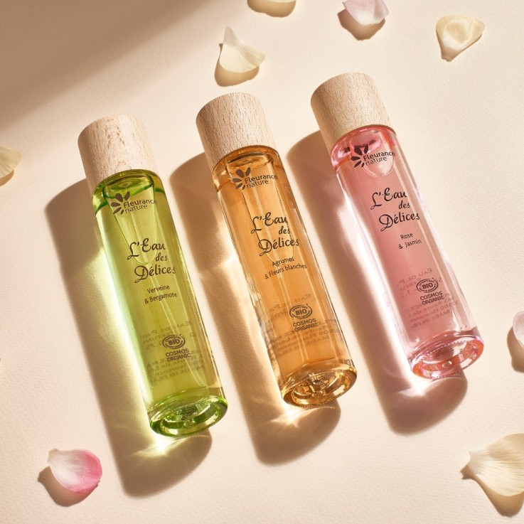 L'Eau des Délices Agrumes & Fleurs blanches (50ml) Bio