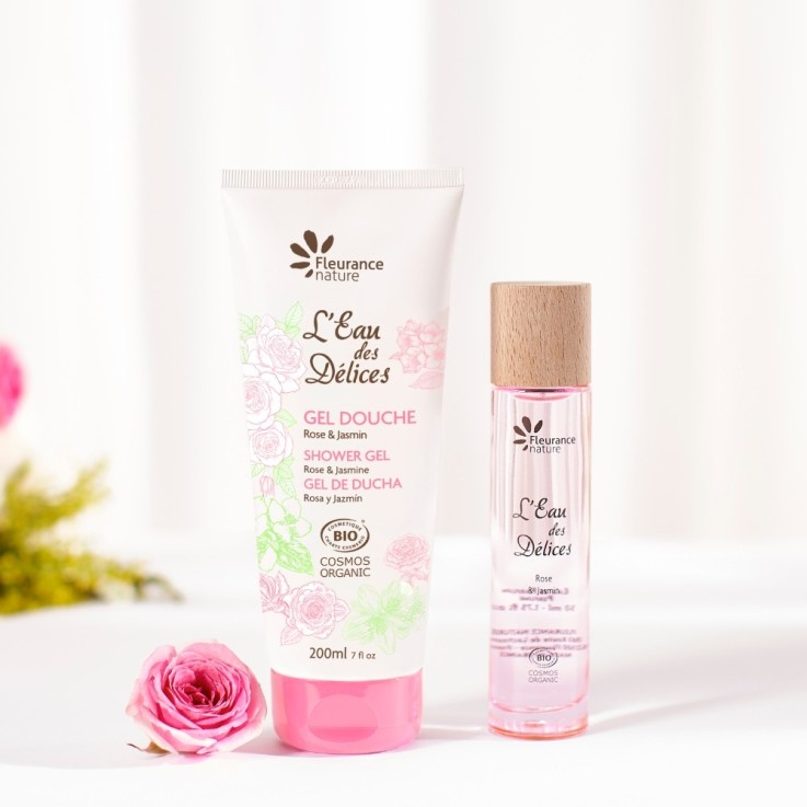 L'Eau des Délices Rose & Jasmin (50ml) Bio