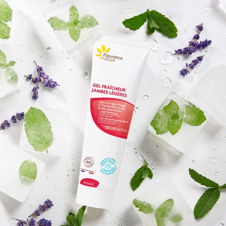 Gel fraîcheur jambes légères (150ml) Bio