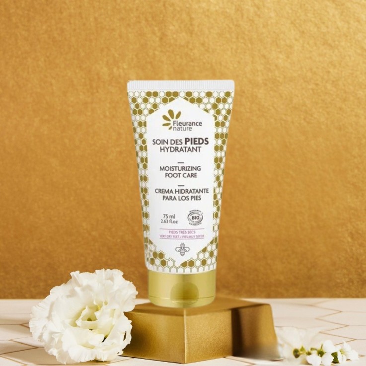 Soin des pieds hydratant à la Gelée royale (75ml) Bio
