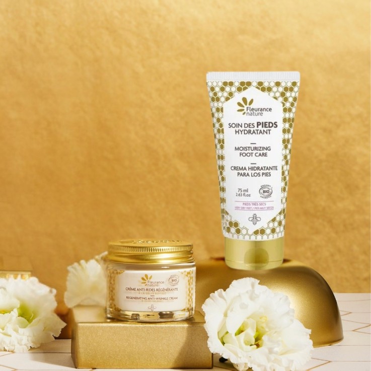 Soin des pieds hydratant à la Gelée royale (75ml) Bio