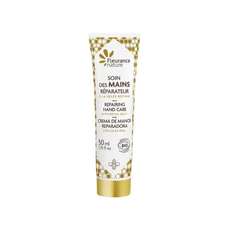 Soin des mains réparateur à la Gelée royale (50ml) Bio