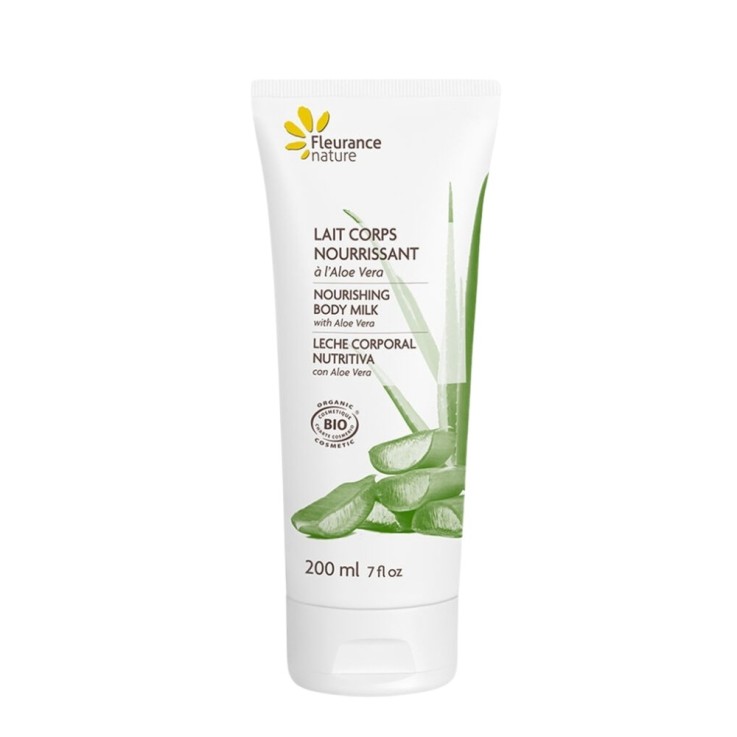 Lait corps nourrissant à l'Aloe vera (200ml) Bio