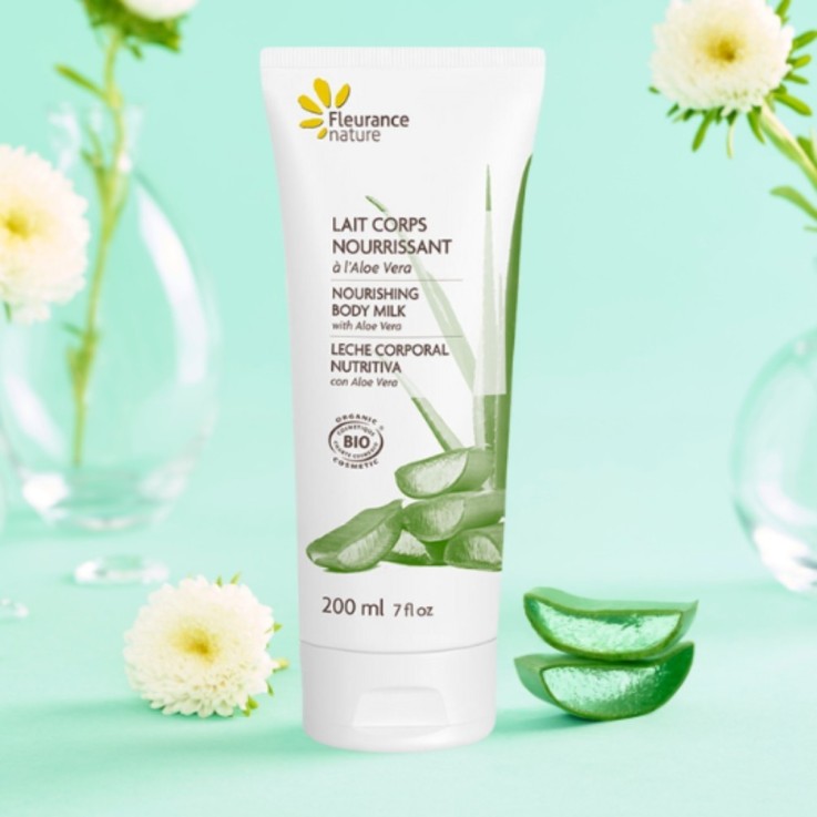 Lait corps nourrissant à l'Aloe vera (200ml) Bio