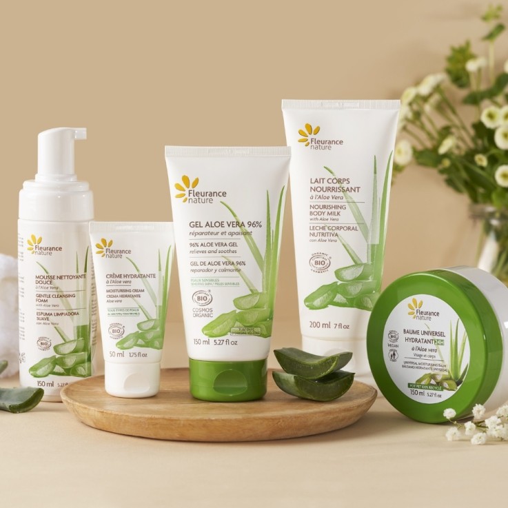 Baume universel hydratant 24h à l'Aloe vera (150ml) Bio