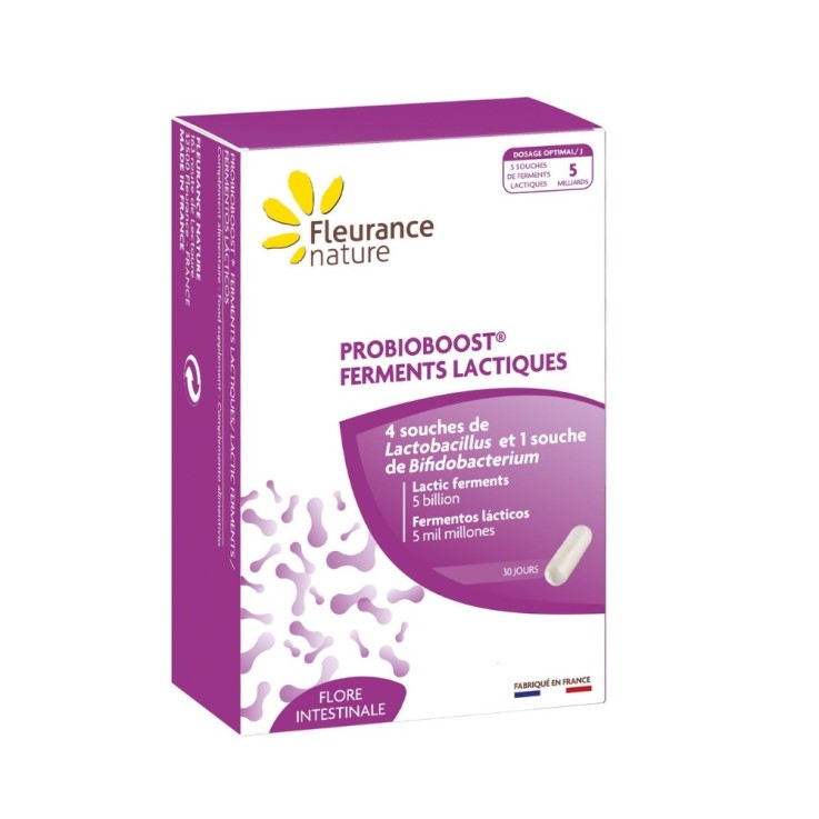 Probioboost® complexe ferments lactiques digestion (30 gélules) Vegan