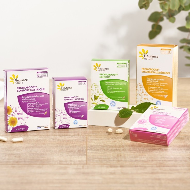 Probioboost® complexe ferments lactiques digestion (30 gélules) Vegan