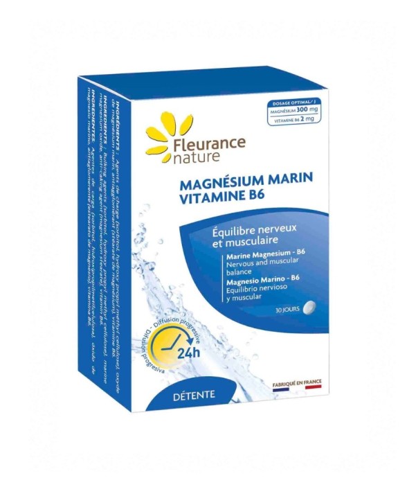 Magnésium marin, B6 stress...