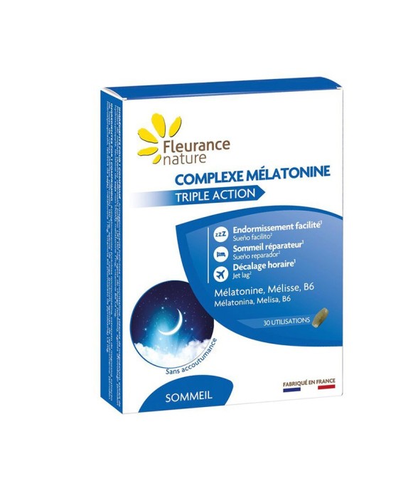 Complexe mélatonine sommeil...
