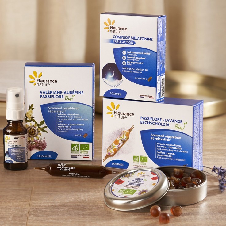 Complexe mélatonine sommeil (30 comprimés) Vegan