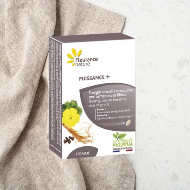 Puissance+ énergie sexuelle masculine (30 comprimés) Vegan