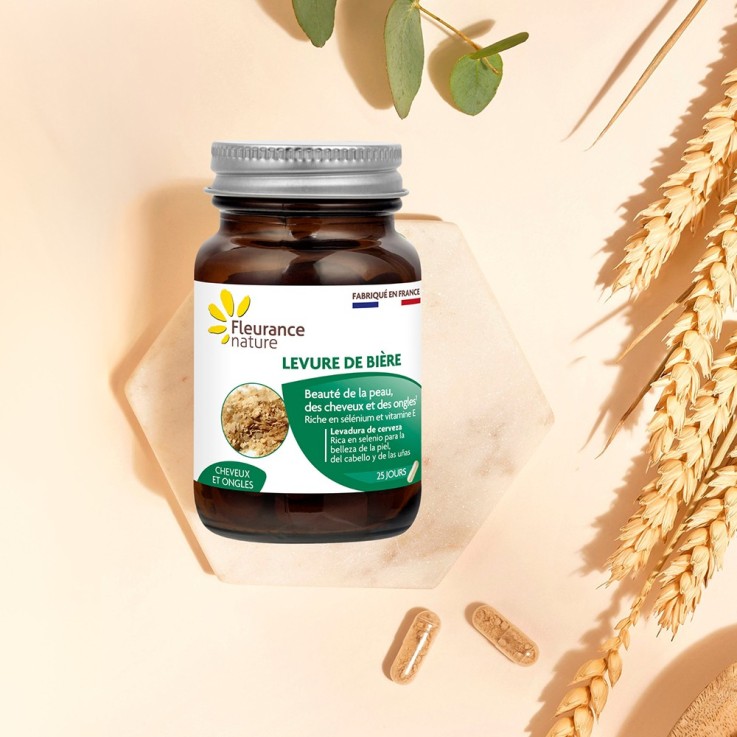 Levure de bière peau, cheveux & ongles (50 gélules) Vegan