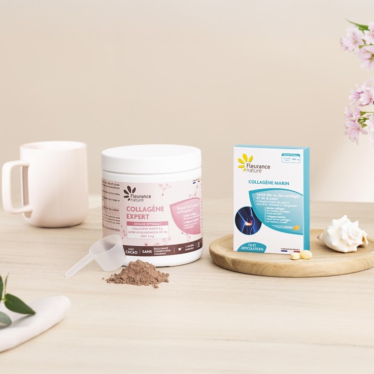 Collagène expert poudre (arôme cacao) peau (240 g) Vegan