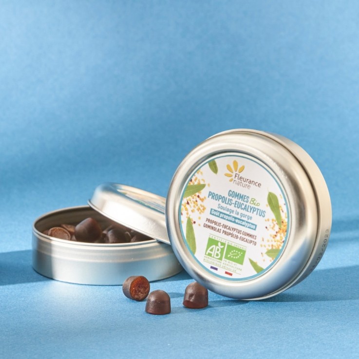 Gommes propolis eucalyptus gorge (35 g) Bio