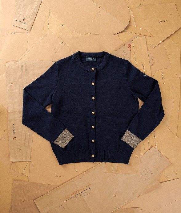 Cardigan Fran laine mérinos