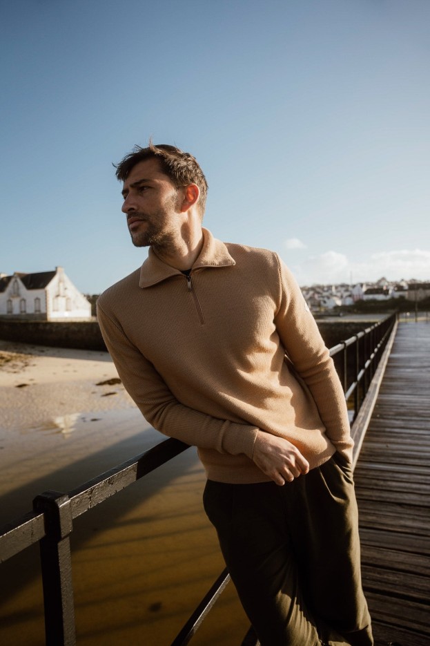 Pull camionneur Etrelles laine vierge