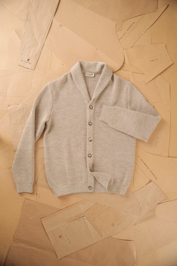 Cardigan Mael laine vierge