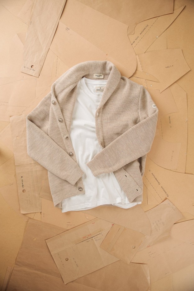 Cardigan Mael laine vierge