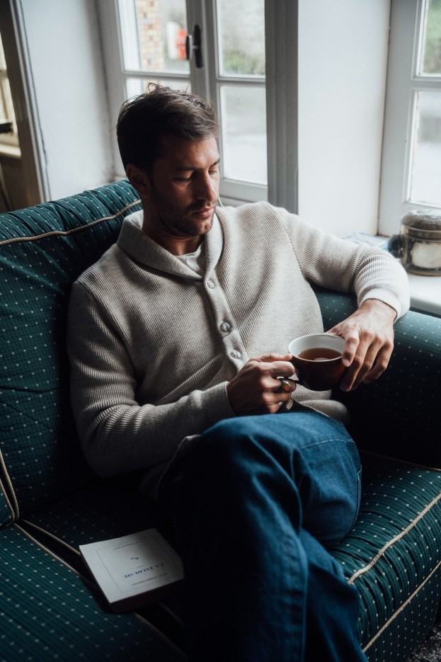 Cardigan Mael laine vierge