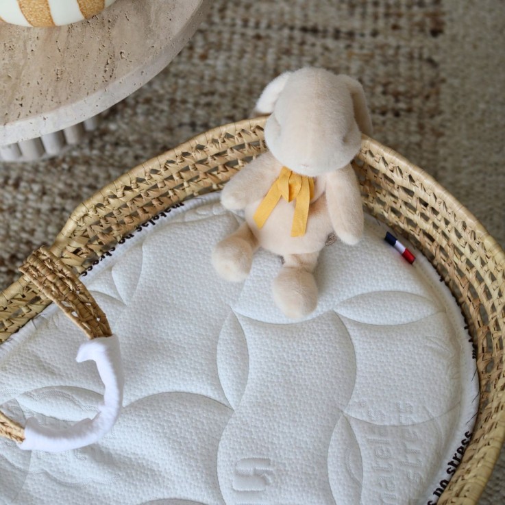 Matelas couffin ovale Bambou