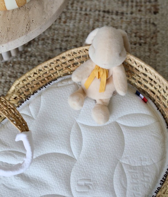 Matelas couffin ovale Bambou