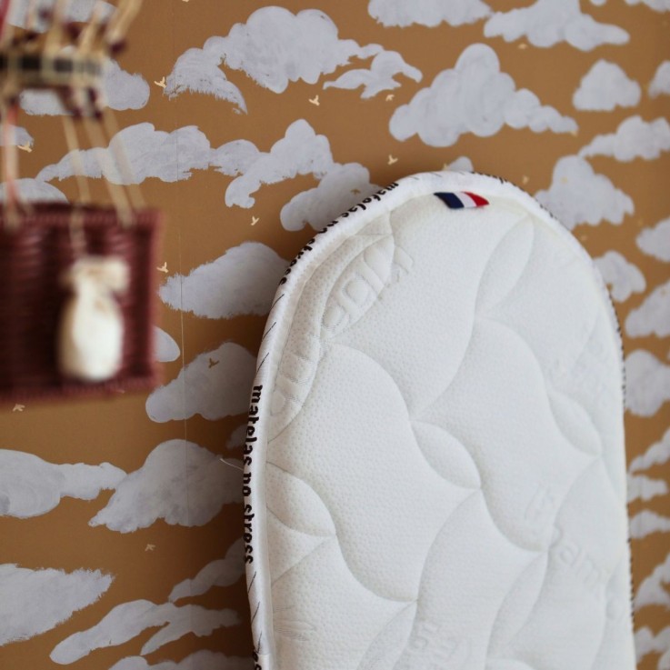 Matelas couffin ovale Bambou